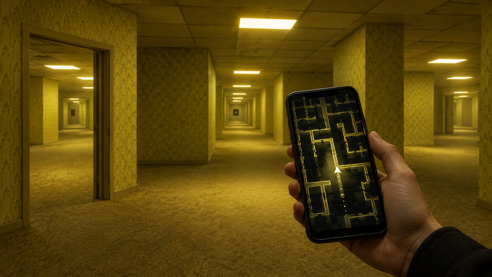 Игры про Backrooms на телефон: как выбрать хоррор про закулисье